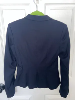 H&M Navy Blue Blazer thumbnail 5