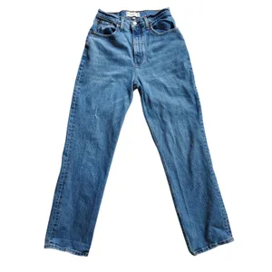 Abercrombie & Fitch Curve Love 90s Straight Ultra High‎ Rise Jeans Blue 26/2S thumbnail 2