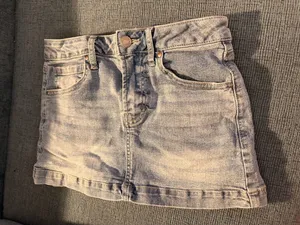 Denim skirt Blue Size 00 thumbnail 1