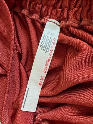 Free People Meant to Be Ruched Bodysuit Rust Red Size Large thumbnail 10