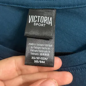 Victoria’s secret sport teal open back active wear top thumbnail 4