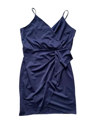 Grace Karin Navy Blue Cocktail Dress 2XL thumbnail 1