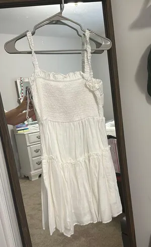 Altar'd State White Dress thumbnail 5