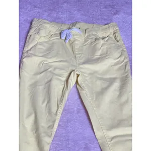 MAO Brand Size‎ L Yellow Skinny Jegging Stretch Modern I0184 thumbnail 2