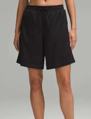 Lululemon Relaxed-Fit Mesh Training Short 8" Black Size 6 thumbnail 1