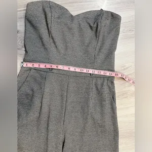 Have‎ Gray Strapless Jumpsuit Size XL thumbnail 4