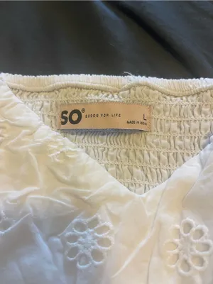 SO White Eyelet Summer Sundress thumbnail 2
