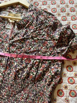 NWT Evy’s Tree Floral Maxi Dress The Hannah size small/medium retails $88 thumbnail 5