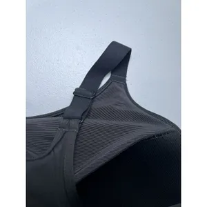 Gymshark High Neck High Support Sports‎ Bra Black Size CR thumbnail 4