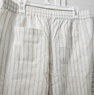 J.Crew Soleil pant in striped linen Size L thumbnail 6