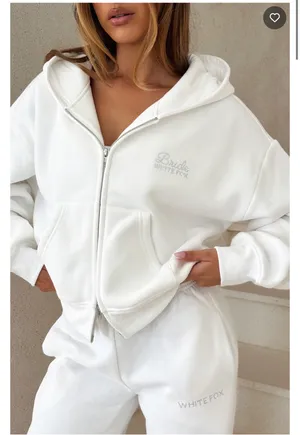 White Fox Bride Sweatshirt thumbnail 1