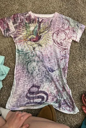 Sinful Affliction Shirt Short Sleeve Large  thumbnail 1