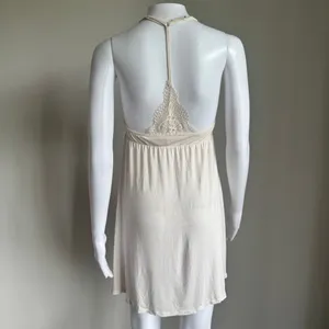 Victoria’s Secret Lace Babydoll Chemise Nightgown Pink Bow Size S thumbnail 7