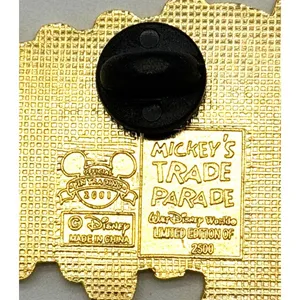 Disney Mickey's Trade Parade Pin LE 2500 Walt Disney World 2001 Casey Jr Train thumbnail 4