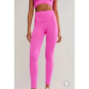 NEW Free People | FP Movement Good Karma High Rise‎ Leggings Fuchsia Flirt thumbnail 5