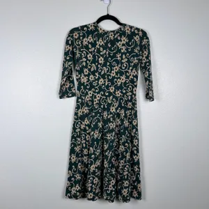 Effies Heart Women's 3/4 Sleeve Floral Dress Sz S thumbnail 5