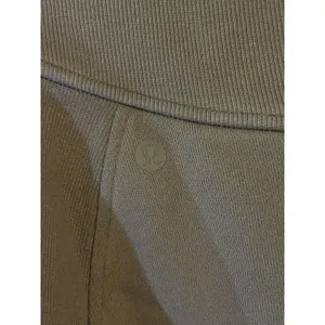 Lululemon Scuba Skirt Womens Medium Beige French Terry Mini Elastic Waist thumbnail 3