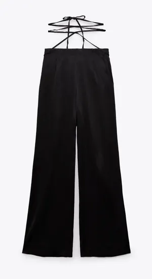 Zara Satin Pants thumbnail 3