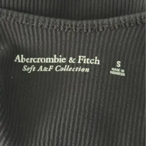 Abercrombie & Fitch Essential Rib Tank Bodysuit in Dark Gray thumbnail 4