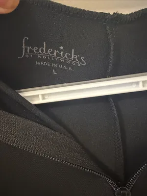Vintage Y2K Frederick's of Hollywood Hooded Mini Dress L thumbnail 4