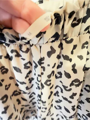 Harper Heritage Chic High Waist Leopard Print Shorts Size Medium thumbnail 5