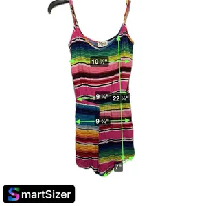 Show Me Your MuMu‎ serape party romper Sz X Small thumbnail 9