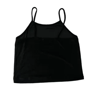 Miken Swim (XL) Cami Strap Terry Cloth Cropped Tank Top Vacation Beach Coverup thumbnail 6