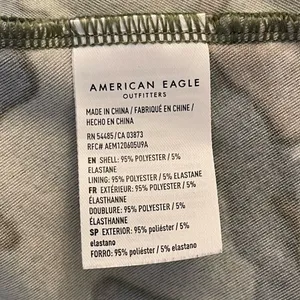 American Eagle Cozy Ever After Camouflage Velour Hoodie Sweatshirt XS thumbnail 9