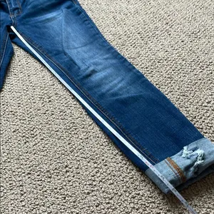 Indigo Rein Dark Blue Skinny Jeans thumbnail 5