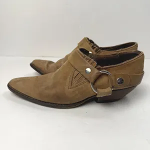 Vintage Guess Harness Boots Women‎ 6.5 Western Moto Leather Georges Marciano 90s thumbnail 3
