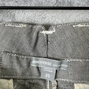James Perse Y2K Gray Low Rise Utility Wide‎ Leg Pants 25 Indie Sleaze Baddie thumbnail 5