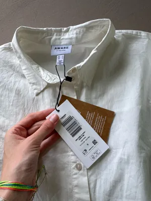 Asos Aware VM Stormi Oversized Button Up Shirt Dress thumbnail 5