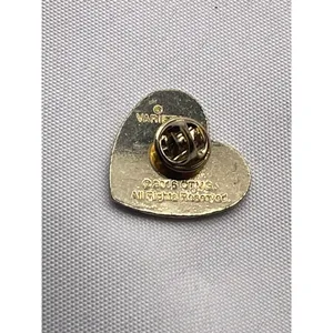 2016 Variety Smurf Pin Blue Heart Gold Tone Enamel Lapel Hat Bag Gear‎ B22 thumbnail 2