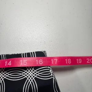 Banana‎ Republic Factory Black White Print Miniskirt 10 Circles Cotton Blend thumbnail 5