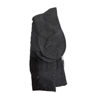 Muk Luks Womens Tall Boot‎ Socks 2 Pair Pack Black Grey Striped Mid-Calf thumbnail 2