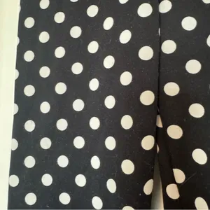 Women's polka dot leggings White Size 8 thumbnail 4