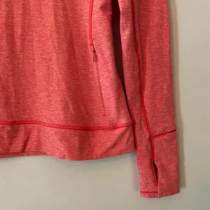 Lululemon Heathered Pink Long Sleeve Crewneck Shirt Athleisure Women's size 6 thumbnail 5
