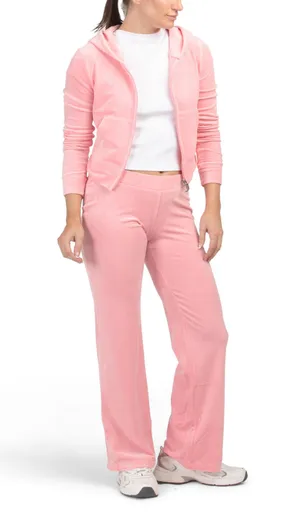 NWT juicy couture classic velour track suit M thumbnail 1