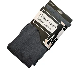Fleece Lined Denim‎ Effect Leggings nwt Blue thumbnail 1