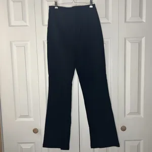 Dress Pants High Waisted Work Pants Women Black Side Zipper thumbnail 5