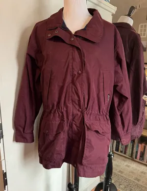 Eddie Bauer Large Maroon Jacket thumbnail 1