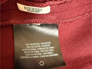 Elie Tahari Burgundy Deep-V Ruffle Evening Gown thumbnail 5