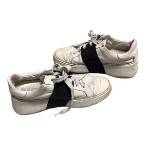 Roger Vivier Viv Buckle Skate Leather Sneakers White 36 thumbnail 9