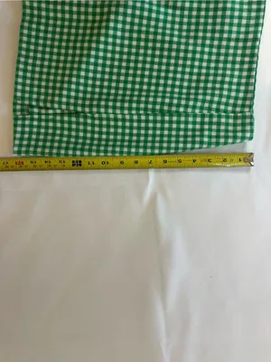 love on a hanger Green and White Gingham Mini Skirt thumbnail 5