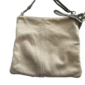 Myra Bag Contentment‎ 100% Cotton Leather Boho Crossbody Bag Purse thumbnail 5