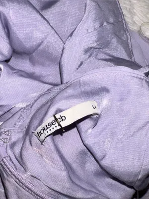NWOT House of CB Christiana Floral Lilac Purple sundress Minidress sz XL L+ thumbnail 9