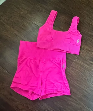 FREE PEOPLE MOVEMENT Hot Pink Set thumbnail 1