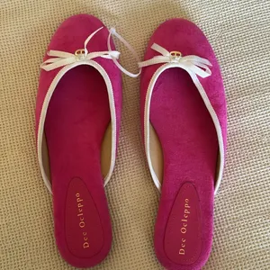 Dee Ocleppo Athens terry-cloth mules, fuchsia pink, size 10, NWOT Display Pair thumbnail 3