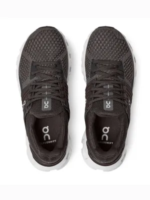 On Cloudswift in black, women's size 9 Black thumbnail 5