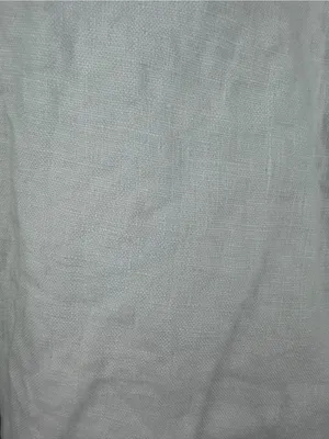 Abercrombie & Fitch Premium Linen Scallop-Hem Midi Skirt size XL white thumbnail 5
